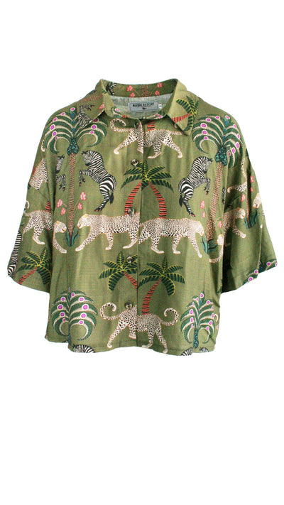 Okavango Olive Amalfi Shirt