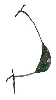 Okavango Olive Triangle Bikini Top