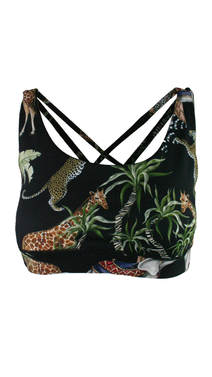 Serengeti Safari Free My Heart Sports Bra