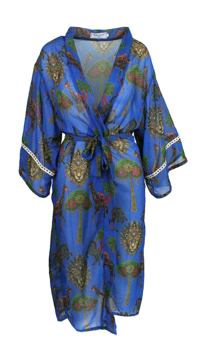 Zambezi Gold Chiffon Kimono Cover Up