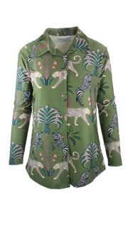 Okavango Olive Luxe Shirt