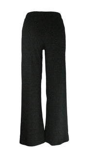 Black Heritage Ribbed Pants