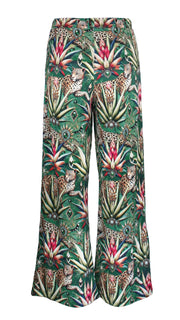 Wild Emerald Heritage Ribbed Pants