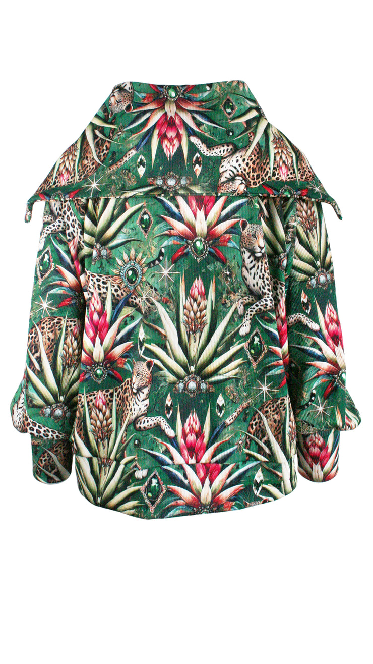 Wild Emerald Heritage Ribbed Pullover