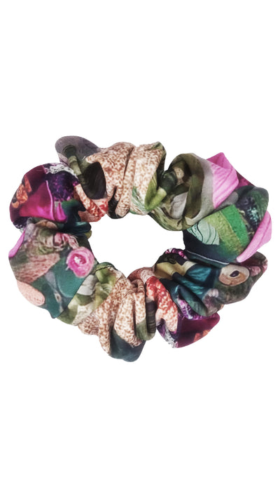 Orchid Jewel Scrunchie
