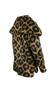 Midnight Leopard Supreme Velvet Jacket