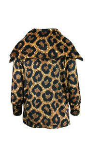 Midnight Leopard Supreme Velvet Jacket