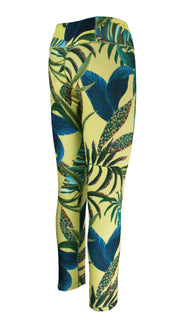 Tropical Splendour Yellow F/L Tights