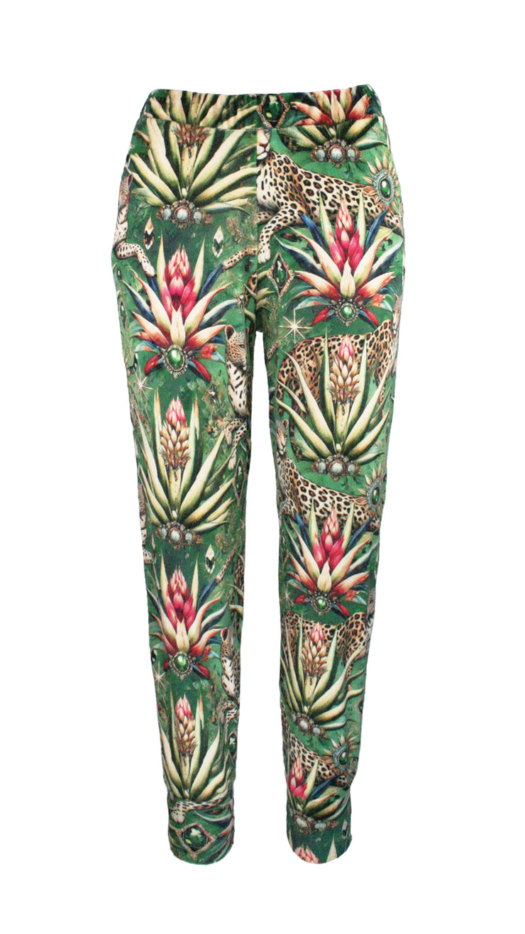 Wild Emerald Supreme Velvet Pants
