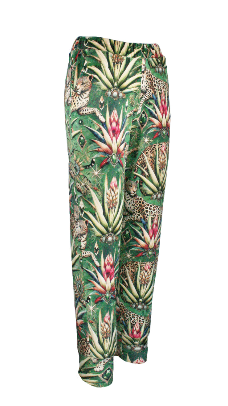Wild Emerald Supreme Velvet Pants