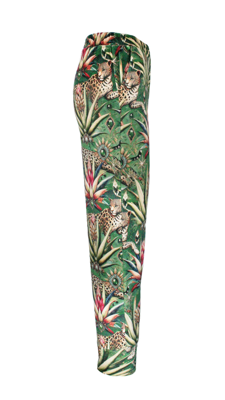 Wild Emerald Supreme Velvet Pants