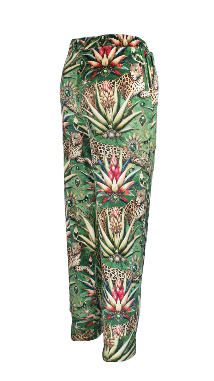 Wild Emerald Supreme Velvet Pants