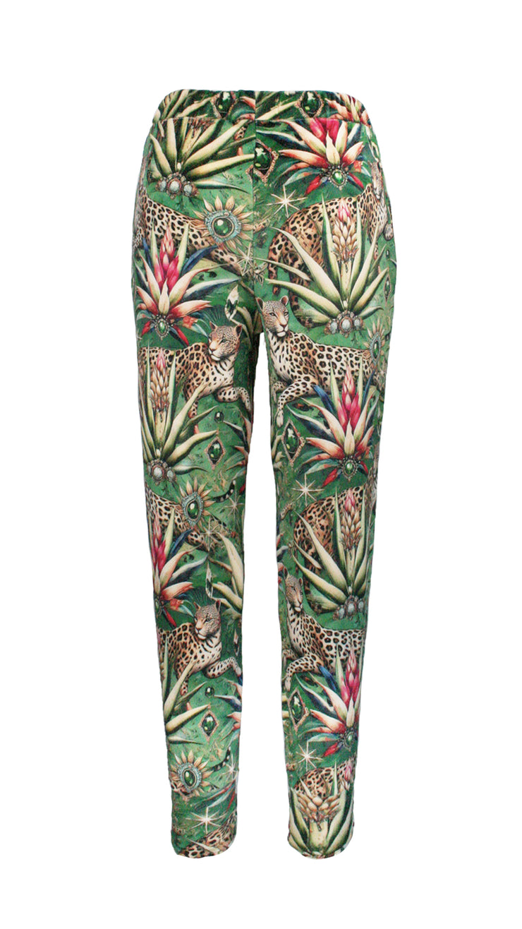 Wild Emerald Supreme Velvet Pants